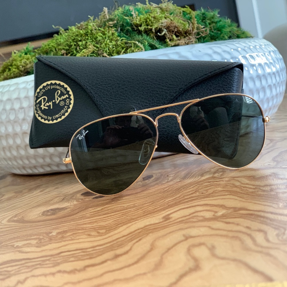 Black Aviator Junior Ray Ban